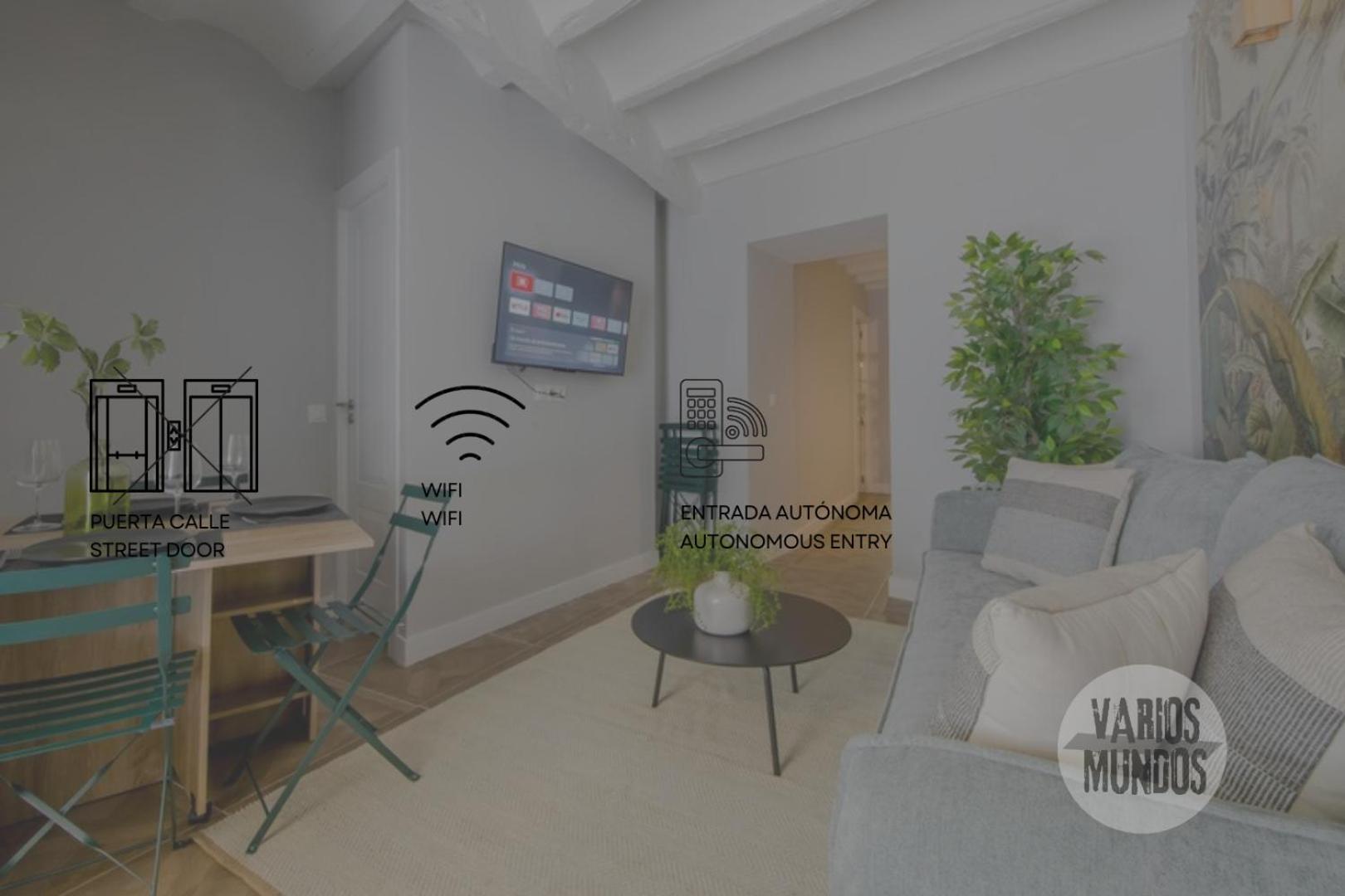 Confortable Apt Para 9Pax En El Centro De Madrid E3 Εξωτερικό φωτογραφία