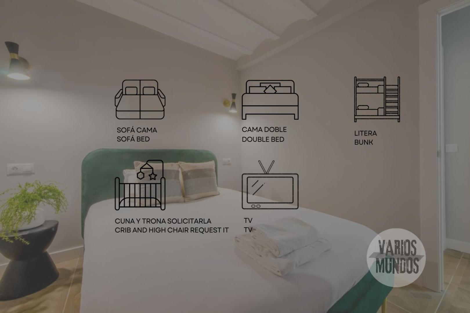 Confortable Apt Para 9Pax En El Centro De Madrid E3 Εξωτερικό φωτογραφία