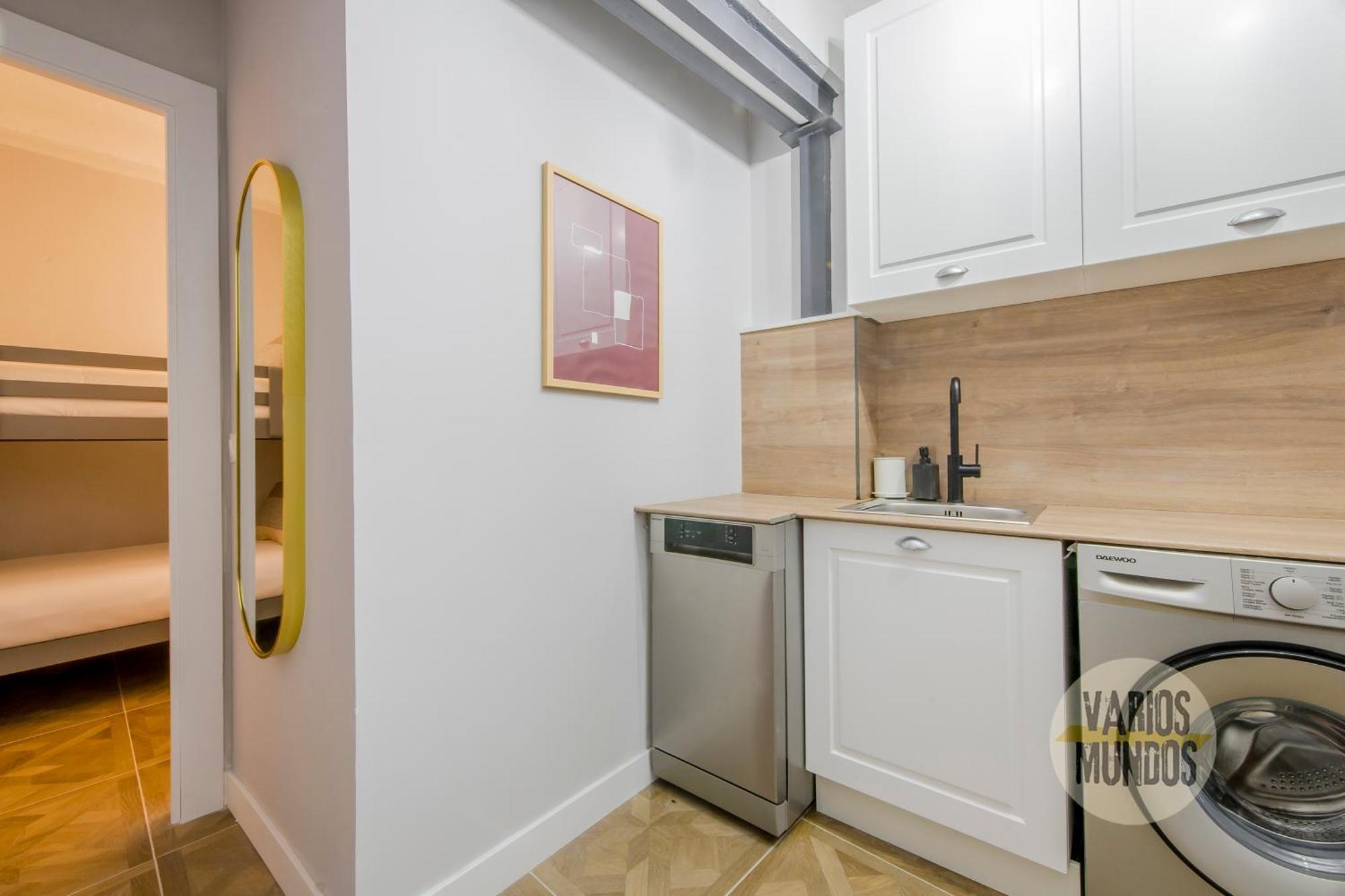 Confortable Apt Para 9Pax En El Centro De Madrid E3 Εξωτερικό φωτογραφία
